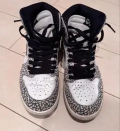 Nike Air Jordan 1 ホワイト/ブラック/グレー