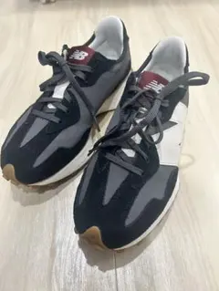 New Balance レトロスニーカー ブラック/グレー