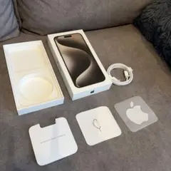 Apple iPhone15ProMax 空箱 付属品セット
