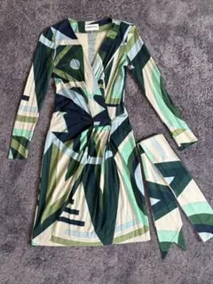 Emilio Pucci 長袖ワンピース - メルカリ