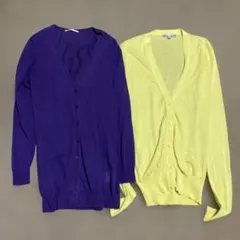 ユニクロカーディガンMとＬ