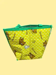 伊藤園　リラックマ クーラーバッグ 保冷バッグ　イエロー　キャラクターグッズ