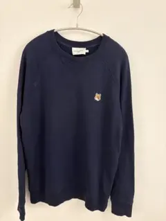 Maison Kitsuné フォックスパッチ スウェット ネイビー Mのサムネイル