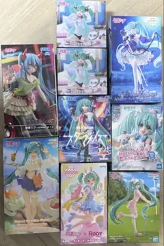 【新品未開封】初音ミク　フィギュア9体セット