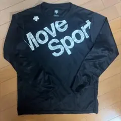 DESCENTE movesport 黒　長袖　Sのサムネイル
