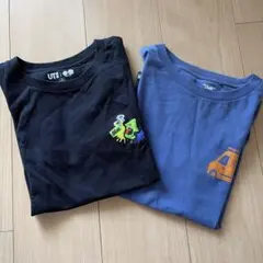 ユニクロキッズ　半袖Tシャツ　2枚セット　140cm