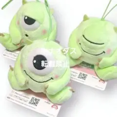 モンスターズ・インク むにゃすやマスコット マイク 全3種セット