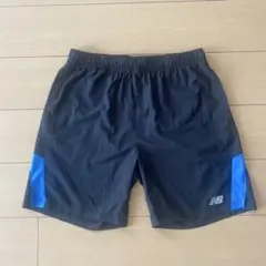 New Balance ショートパンツ 黒/青　ランニング　スポーツ