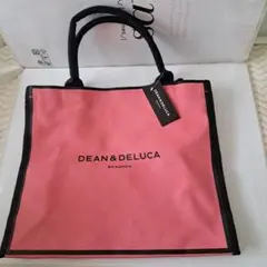 新品タイバンコク限定DEAN & DELUCA スクエアショルダートートバッグ