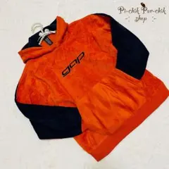 【ギャップ】パーカー トフリース オレンジ KIDS XXL/TTG 14-16