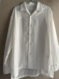 早い者勝ち！[美品]GU ホワイト 長袖シャツ