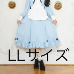 しまむら　皆方由衣　スカート　サックス　アリス風　LLサイズのサムネイル