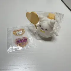 サンリオ シークレットクリップ付きマスコット はなまるおばけ
