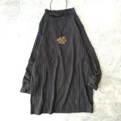 ヨーガンレール2024 未使用 コットンネルのチュニック✩ババグーリ