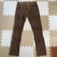 SHAREEF コーデュロイ切替ロングパンツ