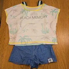 キッズ セパレート水着 ３点セット140