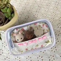 シルバニア♡お出かけポーチ♡赤ちゃん♡お布団
