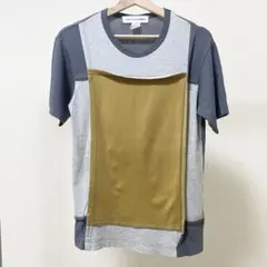 COMME des GARÇONS SHIRT S パッチワークTシャツ
