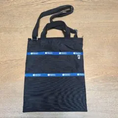 LeSportsac ブラック ショルダーバッグ トートバッグ 黒 3zip