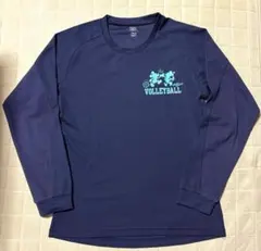 バレーボール　プラクティスシャツ　長袖　ミッキープリント　イグニオ　レディース