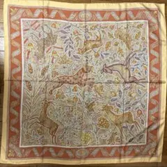 【新品】HERMÈS エルメス カレ90 PAVEMENT ペイブメント 動物