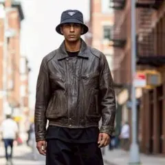 【m121】90s MORENA 本革 レザージャケット ユーロ規格 短丈 希少