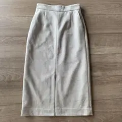 ユナイテッドアローズ　ミモレ丈　スエード調　タイトスカート 36