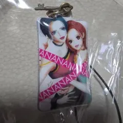 NANA ナナ 矢沢あい ストラップ 携帯クリーナー 鍵付き チャーム レトロ