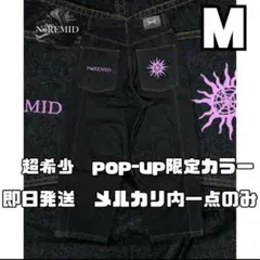 Noremid RIGIT SUPER BAGGY DENIM ブラック ピンク