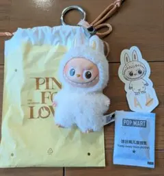 正規商品【A】POPMART ラブブ イニシャルラブ　シール付き