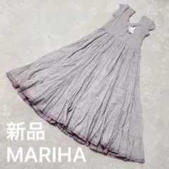 極美品✨2025年 サラマリカ ミラー刺繍ジャガード織りワンピース