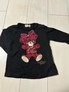 メゾピアノ mezzo Piano長袖Tシャツ