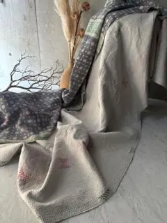 未使用 ヴィンテージ カンタキルト マルチカバー ラリーキルト