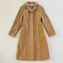 NATURAL BEAUTY BASIC ロングコート キャメル 上品 きれいめのサムネイル