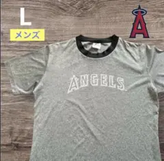 【MLB公式】ロサンゼルス エンゼルス Tシャツ L杢グレー 速乾 ルームウェアのサムネイル