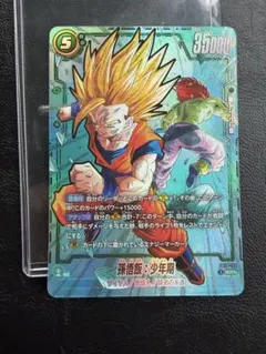 ドラゴンボールデータカードダス ロケテスト版 激レア 孫悟飯(少年期