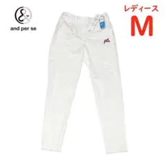 美品 アンパシィ エアロスウェットテーパードパンツ AMF5004J1 L and per se（アンパスィ） ゴルフウェア ロングパンツ メンズ エアロ