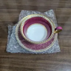 WEDGWOODウェッジウッド カップ＆ソーサー未使用ユーランダーパウダールビー