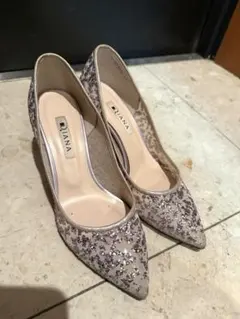 DIANA ビジュー装飾 パンプス