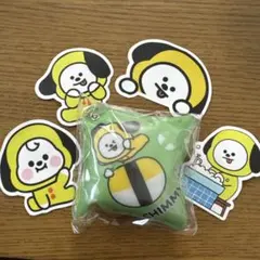くら寿司　BT21 クッションチャー　CHIMMY BTS ⭐︎ステッカー付き