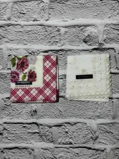 美品　BURBERRY　ハンカチ2枚セット　ｗ1726-0224-3-4