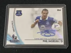 Phil Jagielka（フィル・ジャギエルカ）直筆サインカード