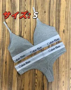 新品 カルバンクライン ブラ＆ショーツ Tバック 上下セット Sサイズ a2