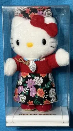【非売品・箱付】ハローキティ いちご マンスリードール ぬいぐるみ 当時物 激レア非売品☆VIVITIX☆ハローキティ☆マンスリー・ポイントドール