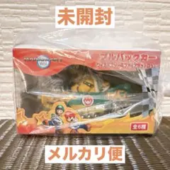 【未開封】マリオカートWii プルバックカー　ファイアホットロッド　クッパのサムネイル