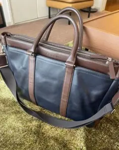 未使用級】 COACH F71562 レザー ビジネストート ブリーフケース