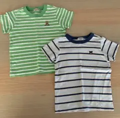 まとめ売り　ミキハウス　男の子　90 100 3点 タンクトップ　Tシャツ