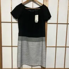 QUEENS COURT 半袖ワンピース　新品タグ付　定価29400円のサムネイル