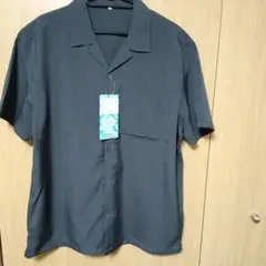 新品 しまむら　タグ付き 半袖シャツ ブラック　LL(XL)