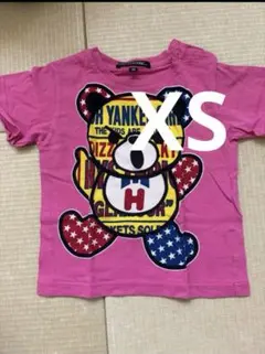 ジョーイヒステリック ベア Tシャツ XS ピンクのサムネイル